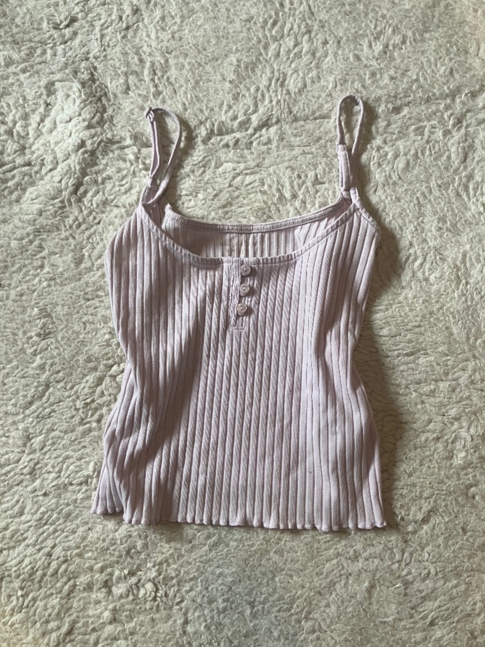 American Eagle (AE) Lilac Pointelle Camisole